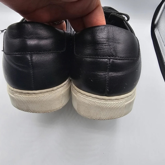 Common Projects Bball Leather Sneakers  Black Size 43 - Picture 10 of 12
